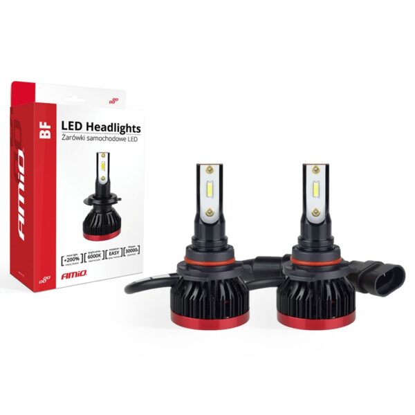 Amio HB3 9005 BF-SERIES 6-18V 50W ETi-1860 2X25W 6.000K 3100lm LED (ΜΕ ΑΝΕΜΙΣΤΗΡΑΚΙ) -2ΤΕΜ - Image 2
