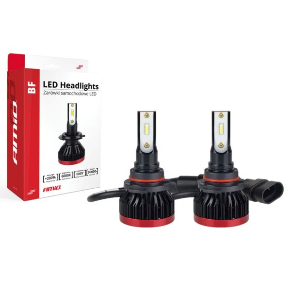 Amio HB4 9006 BF-SERIES 9-18V 50W ETi-1860 2X25W 6.000K 3100lm ΛΑΜΠΑ LED (ΜΕ ΑΝΕΜΙΣΤΗΡΑΚΙ) AMiO - 2 ΤΕΜ. - Image 2