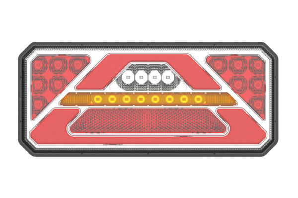 Amio ΦΑΝΑΡΙ ΠΙΣΙΝΟ ΔΕΞΙ RCL-02-R 10-30V LED 236x104x40mm ΜΕ ΚΑΛΩΔΙΟ 1ΤΕΜ