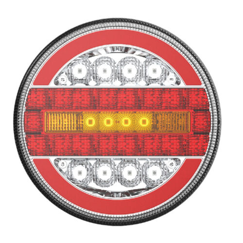 Amio ΦΑΝΑΡΙ ΠΙΣΙΝΟ RCL-07-LR 10-30V LED ΣΤΡΟΓΓΥΛΟ Φ140x38mm ΜΕ ΚΑΛΩΔΙΟ 1ΤΕΜ