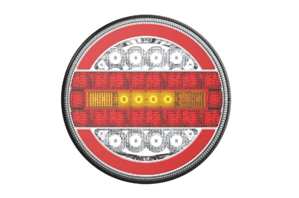 Amio ΦΑΝΑΡΙ ΠΙΣΙΝΟ RCL-07-LR 10-30V LED ΣΤΡΟΓΓΥΛΟ Φ140x38mm ΜΕ ΚΑΛΩΔΙΟ 1ΤΕΜ