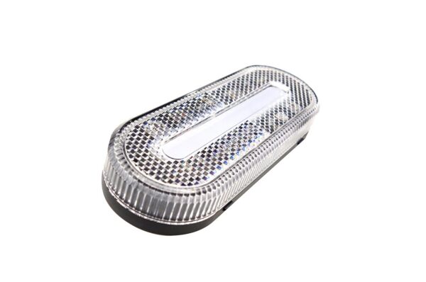 Amio ΦΩΣ ΟΓΚΟΥ ΦΟΡΤΗΓΟΥ LED ΛΕΥΚΟ ΟΒΑΛ 10-30V 124x49x22mm ΑΔΙΑΒΡΟΧΟ OM-01-W AMIO 1ΤΕΜ. - Image 3