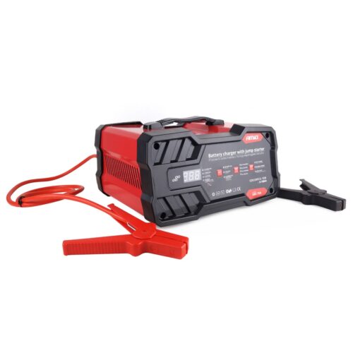 Amio ΕΚΚΙΝΗΤΗΣ/ΦΟΡΤΙΣΤΗΣ ΜΠΑΤΑΡΙΑΣ 12/24V 12A (75Α START ENGINE) ΜΕ TESTER ΚΑΙ ΠΡΟΣΤΑΣΙΑ ΥΠΕΡΦΟΡΤΩΣΗΣ  AMiO – 1 ΤΕΜ.