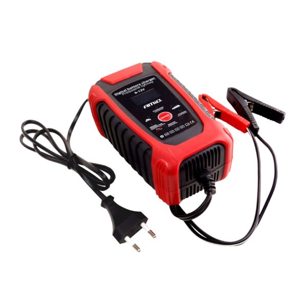 Amio ΦΟΡΤΙΣΤΗΣ ΜΠΑΤΑΡΙΑΣ ΨΗΦΙΑΚΟΣ 6/12V 2/6A  AMiO – 1 ΤΕΜ. - Image 2
