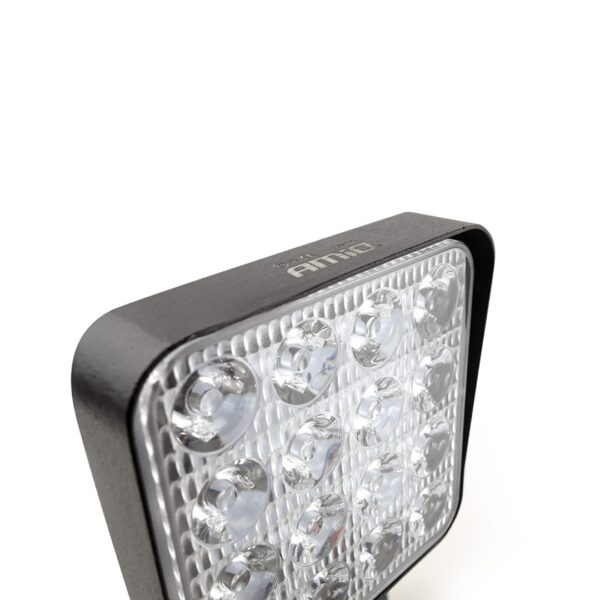 Amio ΠΡΟΒΟΛΕΑΣ ΕΡΓΑΣΙΑΣ WORKING LAMP FLOOD 16LED 3030 9-36V 3840lm 6000K 110x110mm AWL10 AMIO – 1 ΤΕΜ. - Image 4