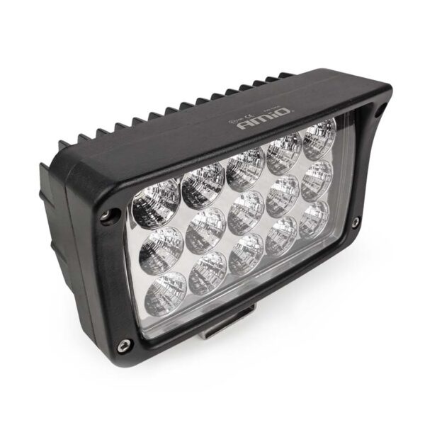 Amio ΠΡΟΒΟΛΕΑΣ ΕΡΓΑΣΙΑΣ WORKING LAMP FLOOD 15LED EPISTAR 9-36V 4500lm 6000K 160x90mm AWL22 AMIO – 1 ΤΕΜ. - Image 3
