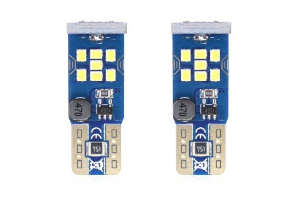 Amio T10 W5W 12/24V LED 21xSMD ULTRABRIGHT 2016 CAN-BUS ΛΕΥΚΟ 2ΤΕΜ. - Image 2