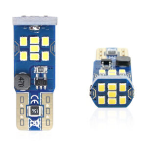 Amio T10 W5W 12/24V LED 21xSMD ULTRABRIGHT 2016 CAN-BUS ΛΕΥΚΟ 2ΤΕΜ.