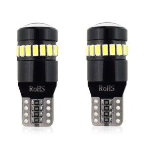 Amio T10 W5W 12/24V CAN-BUS LED 18xSMD3014 +1xSMD ΛΕΥΚΟ 2ΤΕΜ. AMIO