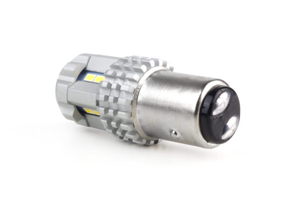 Amio P21/5W BAY15d 12/24V 22 LED SMD ULTRABRIGHT 3020 CANBUS ΛΕΥΚΟ 2ΤΕΜ. - Image 3