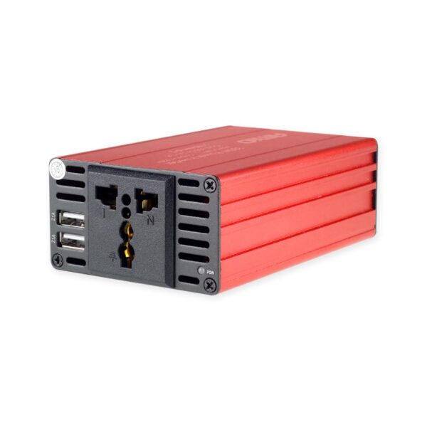 Amio INVERTER 12-230V max300W-peak600W +2USB PI03 AMiO – 1 ΤΕΜ. - Image 2