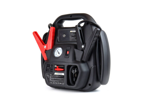 Amio ΕΚΚΙΝΗΤΗΣ ΜΠΑΤΑΡΙΑΣ STARTER 4 ΣΕ 1 17Ah 12V DC 300A (700A max) 250PSI ΜΕ ΚΟΜΠΡΕΣΕΡ ΑΕΡΑ / ΜΑΝΟΜΕΤΡΟ / 3 LED / 2 ΠΡΙΖΕΣ 12V / 1 ΘΥΡΑ USB 5V 2,1A SENA ΓΙΑ ΒΕΝΖΙΝΗ ΚΑΙ DIESEL AMiO - 1 ΤΕΜ. - Image 4