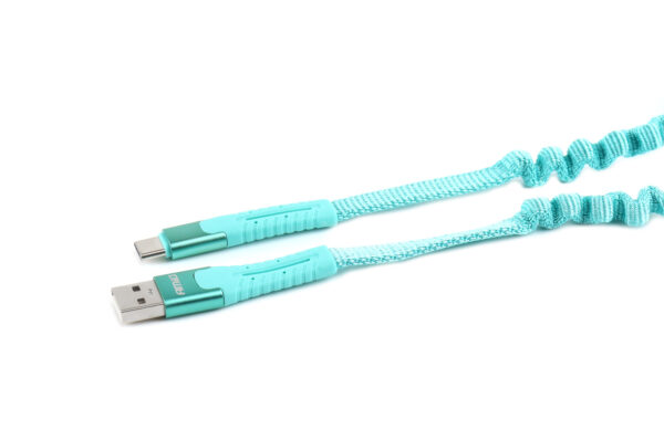 Amio ΚΑΛΩΔΙΟ ΦΟΡΤΙΣΗΣ ΚΑΙ ΣΥΓΧΡΟΝΙΣΜΟΥ ΣΠΙΡΑΛ USB ΓΙΑ USB TYPE C 120cm FullLINK UC-14 AMIO - Image 2