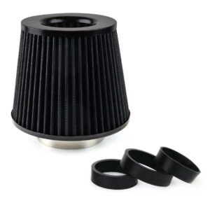 Amio ΦΙΛΤΡΟΧΟΑΝΗ ΕΛΕΥΘΕΡΑΣ Φ 55-76mm AF-BLACK 160 Χ 155 Χ 118 (ΜΑΥΡΟ/3 ΑΝΤΑΠΤΟΡΕΣ)