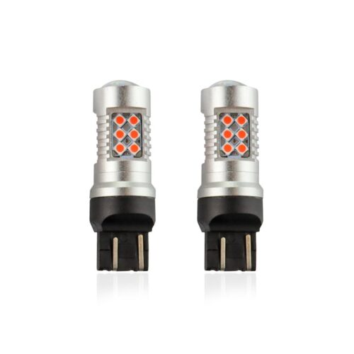Amio WR21/5W T20 12/24V 6,2W 5.600K LED 24xSMD3030 CAN-BUS ΚΟΚΚΙΝΟ 18x56mm 2ΤΕΜ.