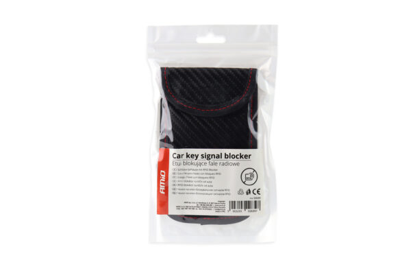 Amio ΘΗΚΗ ΑΣΦΑΛΕΙΑΣ RFID BLOCKER 8X13cm ΓΙΑ ΚΛΕΙΔΙΑ ΚΑΙ ΚΑΡΤΕΣ SB-03 AMIO - Image 3