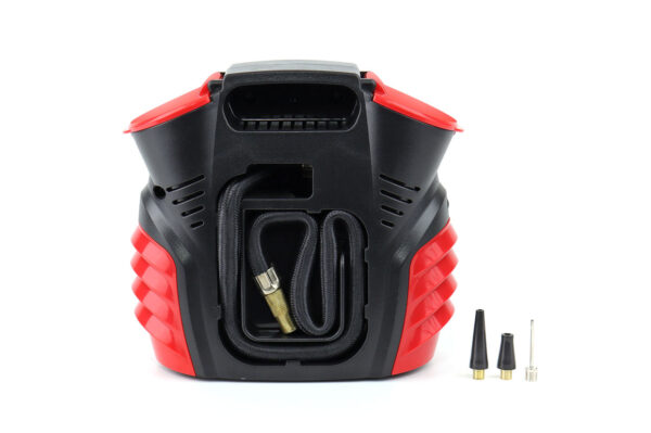 Amio ΚΟΜΠΡΕΣΕΡ ΑΕΡΑ 12V 10bar/150psi ΜΕ 3 ΑΝΤΑΠΤΟΡΕΣ ΚΑΙ ΨΗΦΙΑΚΗ ΕΝΔΕΙΞΗ ACOMP-16 AMIO - Image 3