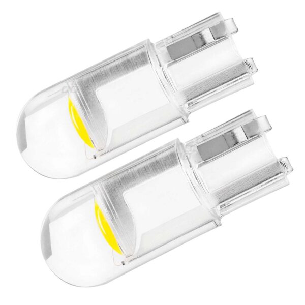 Amio T10 W5W 12V W2,1x9,5d ΛΕΥΚΟ 5.600K 12SMDx2835 ΣΙΛΙΚΟΝΗΣ (ΚΑΡΦΩΤΟ) 2ΤΕΜ. - Image 2