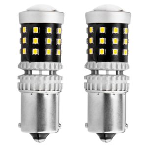 Amio ΛΑΜΠΑΚΙΑ ΜΟΝΟΠΟΛΙΚΑ LED ΛΕΥΚΑ CAN-BUS P21W BA15S 1156 39xSMD 2016 ΑMiO - 2 TEM.