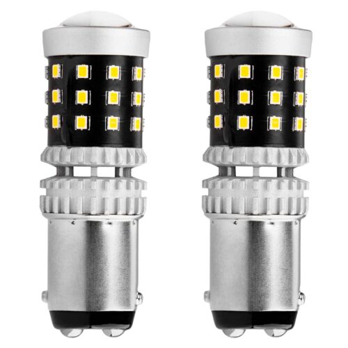 Amio ΛΑΜΠΑΚΙΑ ΔΙΠΟΛΙΚΑ LED ΛΕΥΚΑ CAN-BUS P21/5w BAY15D 12/24V 39xSMD 2016 ΑMiO – 2 TEM.