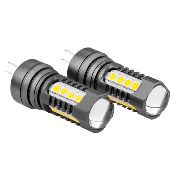 Amio ΛΑΜΠΑΚΙΑ HP24W 12/24V 18xSMD 3030 LED ΛΕΥΚΑ CAN-BUS ΑMiO - 2 TEM. - Image 2