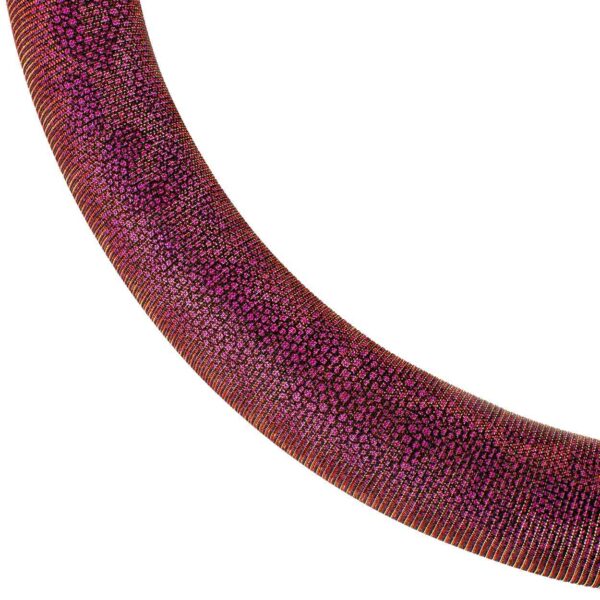 Amio ΚΑΛΥΜΜΑ ΤΙΜΟΝΙΟΥ 37/39CM SWC-33-M SNAKESKIN ΜΕ ΥΦΗ ΦΙΔΙΟΥ​ AMIO - 1 ΤΕΜ. - Image 2