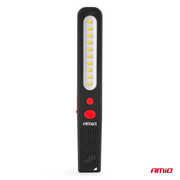Amio ΦΑΚΟΣ ΕΡΓΑΣΙΑΣ ΧΕΙΡΟΣ ΜΕ ΜΑΓΝΗΤΗ MICRO USB SMD LED 1200mAh 37x16x241mm  - 1 ΤΕΜ. - Image 2