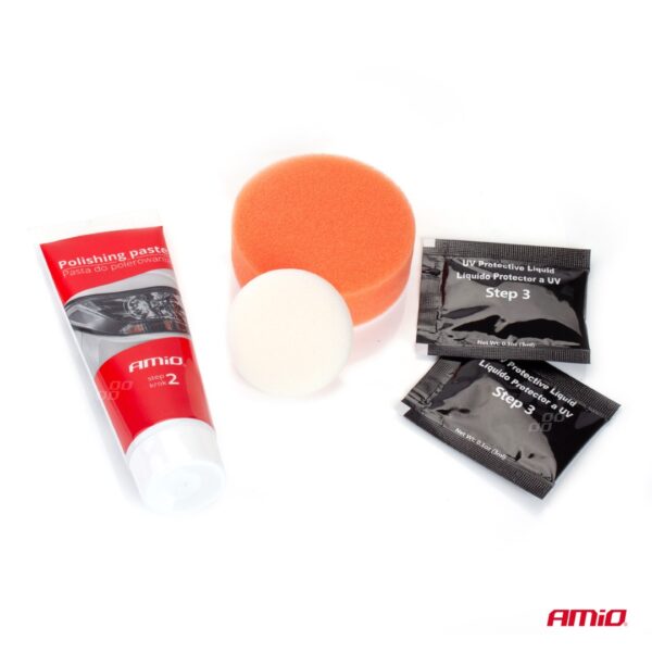 Amio ΚΙΤ ΞΕΘΑΜΠΩΜΑΤΟΣ / ΓΥΑΛΙΣΜΑΤΟΣ ΦΑΝΑΡΙΩΝ RESTORATION KIT - Image 4