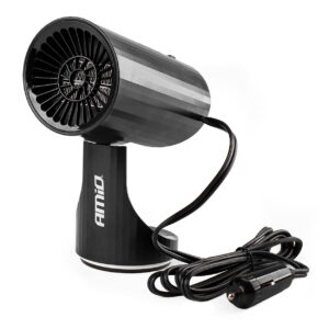 Amio ΑΕΡΟΘΕΡΜΟ ΑΝΑΠΤΗΡΑ 12V - 150W (ΚΑΛΩΔΙΟ 150 cm) ΜΑΥΡΟ 150x100x80 mm ΑΜΙΟ - 1 ΤΕΜ.
