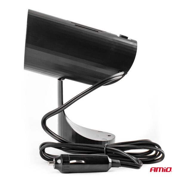 Amio ΑΕΡΟΘΕΡΜΟ ΑΝΑΠΤΗΡΑ 12V - 150W (ΚΑΛΩΔΙΟ 150 cm) ΜΑΥΡΟ 150x100x80 mm ΑΜΙΟ - 1 ΤΕΜ. - Image 3