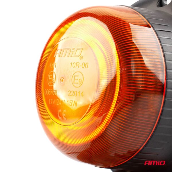 Amio ΦΑΡΟΣ LED MINI FLAT 12/24V 18SMD IP56 ΠΟΡΤΟΚΑΛΙ ΒΙΔΩΤΟΣ 113x47mm AMIO -1 ΤΕΜ. - Image 3
