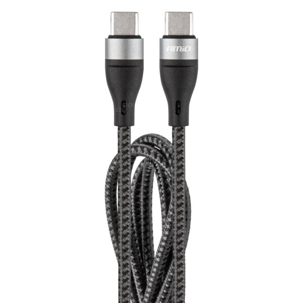 Amio ΚΑΛΩΔΙΟ ΦΟΡΤΙΣΗΣ ΚΑΙ ΣΥΓΧΡΟΝΙΣΜΟΥ USB TYPE C 200cm 3.0A UC-18 AMIO - 1 ΤΕΜ.