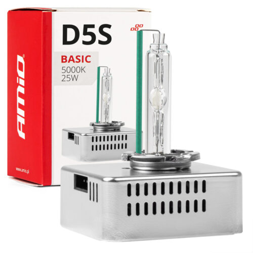 Amio D5S 12V 5.000k 25W ΑΝΤΑΛΛΑΚΤΙΚΗ ΛΑΜΠΑ BASIC AMIO – 1 Τεμ.