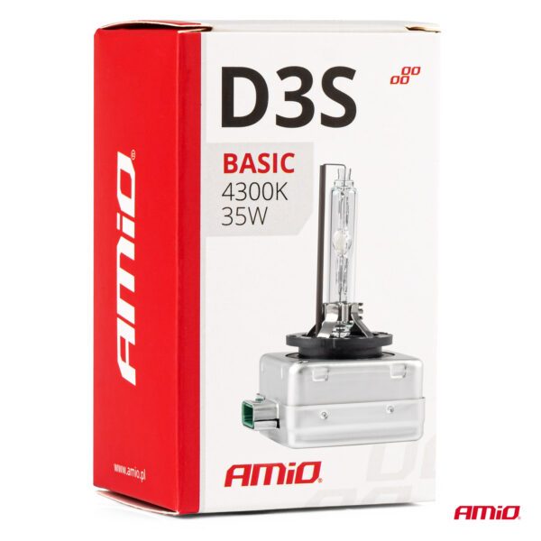 Amio D3S 12V 4.300k 35W ΑΝΤΑΛΛΑΚΤΙΚΗ ΛΑΜΠΑ BASIC AMIO - 1 Τεμ. - Image 3