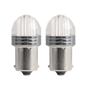 Amio ΛΑΜΠΑΚΙΑ LED P21W 12V 6.000K 500lm 9SMD x 2835 ΜΟΝΟΠΟΛΙΚΑ AMIO - 2ΤΕΜ.
