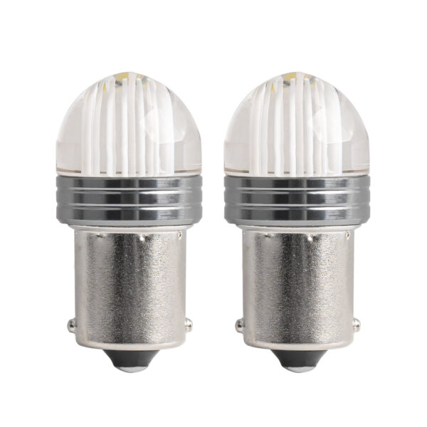 Amio ΛΑΜΠΑΚΙΑ LED P21W 12V 6.000K 500lm 9SMD x 2835 ΜΟΝΟΠΟΛΙΚΑ AMIO - 2ΤΕΜ.