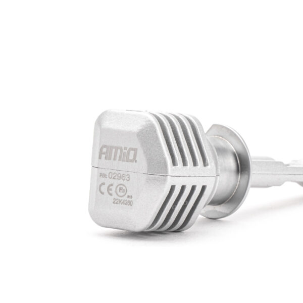 Amio ΛΑΜΠΕΣ LED X1 SERIES H1 10-16V 40W 6.500K 4400lm +400% ΑMiO - 2 TEM. - Image 4
