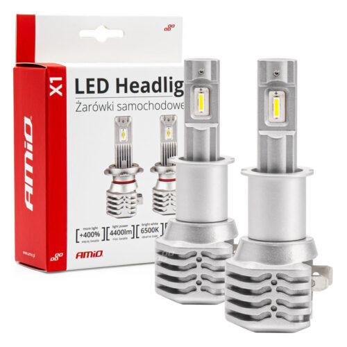 Amio ΛΑΜΠΕΣ LED H3 10-16V 40W 6.500K 4400lm  (ΨΥΚΤΡΑ) X1 AMIO – 2ΤΕΜ.