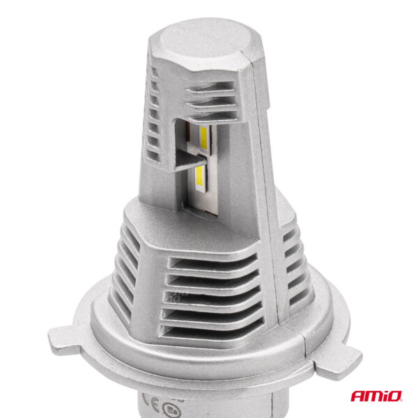 Amio ΛΑΜΠΕΣ LED H4 10-16V 40W 6.500K 4400lm  (ΨΥΚΤΡΑ) X1 AMIO - 2ΤΕΜ. - Image 2