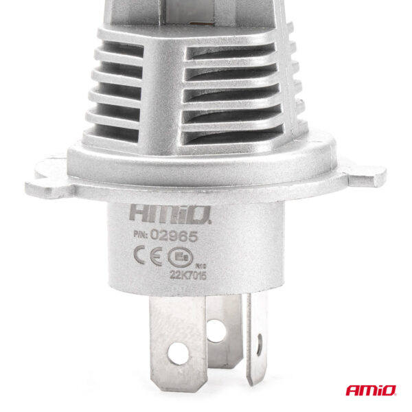 Amio ΛΑΜΠΕΣ LED H4 10-16V 40W 6.500K 4400lm  (ΨΥΚΤΡΑ) X1 AMIO - 2ΤΕΜ. - Image 3