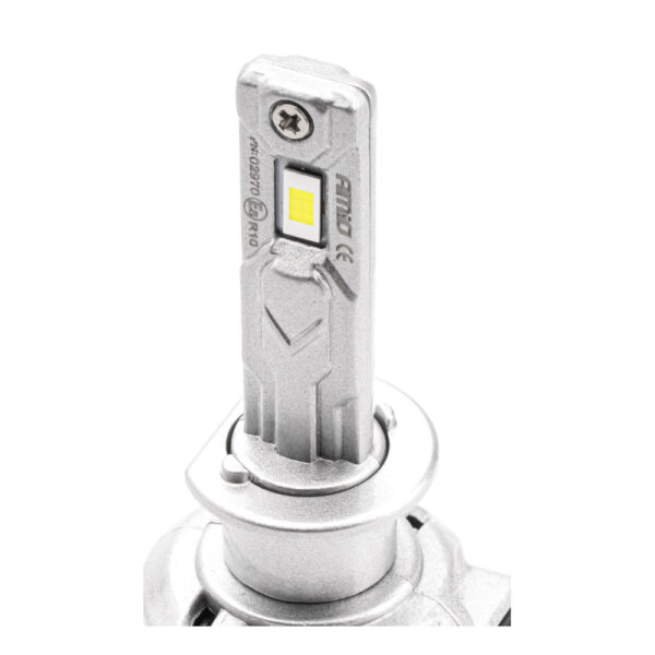 Amio ΛΑΜΠΕΣ H1 LED CAN BUS  X2 SERIES ΜΕ ΑΝΕΜΙΣΤΗΡΑΚΙ H1 10-16V 72W 6.500K 7.920lm +400% ΑMiO - 2 TEM. - Image 2
