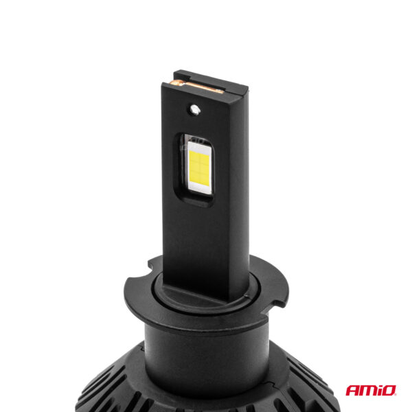 Amio ΛΑΜΠΕΣ LED H3 10-16V 90W 6.500K 9900lm CAN BUS (ME ΑΝΕΜΙΣΤΗΡΑΚΙ) X3 SERIES AMIO - 2ΤΕΜ. - Image 2