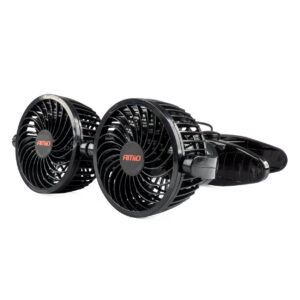 Amio ΑΝΕΜΙΣΤΗΡΑΣ ΔΙΠΛΟΣ 12V 2χ4''(10,8cm) ΜΕ ΦΙΣ ΑΝΑΠΤΗΡΑ/2 ΤΑΧΥΤΗΤΩΝ/ ΜΕ ΜΑΝΤΑΛΑΚΙ PRO SERIES ΑMiO - 1 TEM.