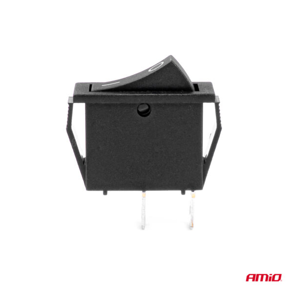 Amio ΔΙΑΚΟΠΤΗΣ ON/OFF  2 ΕΠΑΦΩΝ 12V 20A 10mm x 26mm ΜΑΥΡΟΣ  ΑΜΙΟ - 1 ΤΕΜ. - Image 3