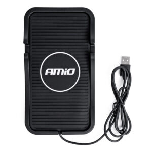 Amio ΠΑΝΕΛ ΑΣΥΡΜΑΤΗΣ ΦΟΡΤΙΣΗΣ ΚΙΝΗΤΟΥ 3A 15W 186x103mm ΑMiO - 1 TEM.