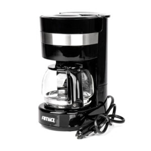 Amio ΚΑΦΕΤΙΕΡΑ ΦΙΛΤΡΟΥ ΓΙΑ ΓΑΛΛΙΚΟ ΚΑΦΕ 24V 300W 650ML  ΜΑΥΡΗ/INOX  ΑMiO - 1 TEM.