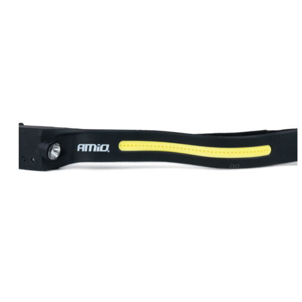 Amio ΦΑΚΟΣ ΚΕΦΑΛΗΣ ΕΡΓΑΣΙΑΣ LED USB-C 1200mAh XPE+COB ΕΠΑΝΑΦΟΡΤΙΖΟΜΕΝΟΣ AMIO - 1 TEM. - Image 3