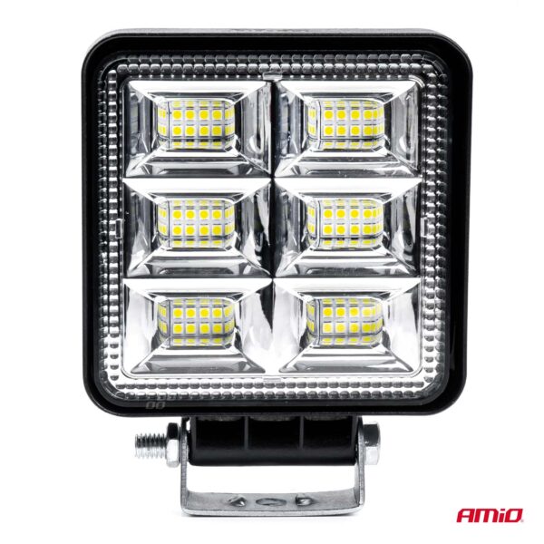 Amio ΠΡΟΒΟΛΕΑΣ ΕΡΓΑΣΙΑΣ WORKING LAMP 48xSMD 144W 9-36V 110x110x60mm AWL37 ΑMiO - 1 TEM. - Image 3
