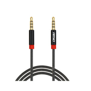 Amio ΚΑΛΩΔΙΟ ΣΥΝΔΕΣΗΣ AUX MINI JACK>JACK 3,5mm 100cm ΑMiO - 1 TEM.