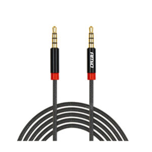 Amio ΚΑΛΩΔΙΟ ΣΥΝΔΕΣΗΣ AUX MINI JACK>JACK 3,5mm 250cm ΑMiO - 1 TEM.